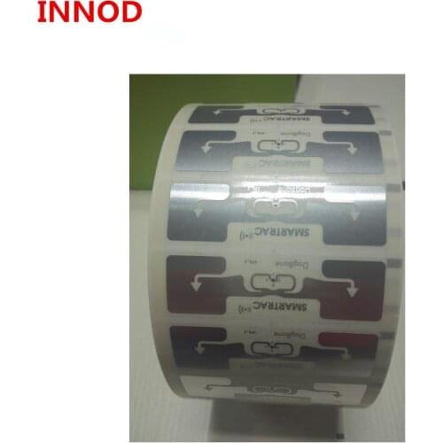 Uhf rfid EPC Class1 Gen2 rag sticker impinj monza best chip 860-960mhz UHF RFID wet inlay label adhesive disposable tag iso