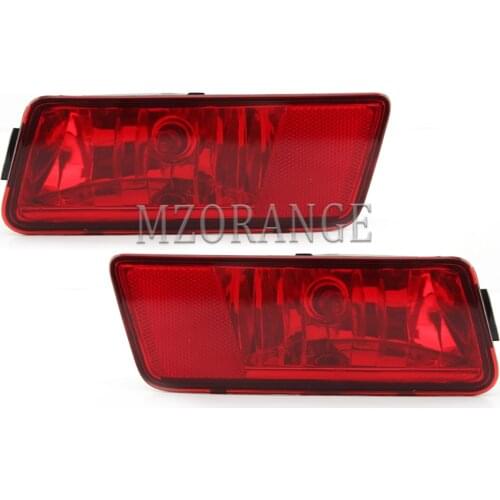 MIZIAUTO Rear Bumper Light For Dodge Journey 2009 2010 2011 Reflector Tail Stop Braking Warning Signal Lamp Car Accessories