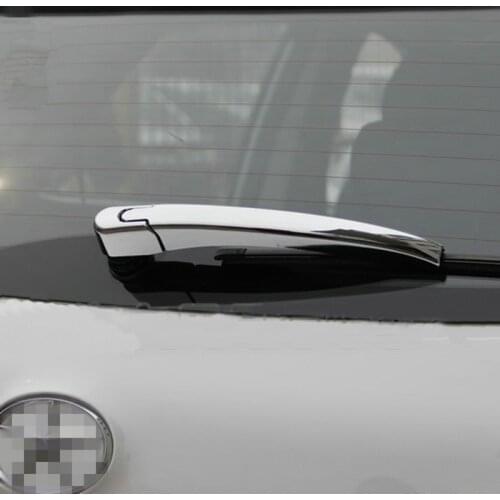 ABS chrome rear tail wiper cover for S5 REFINE JAC 13 14,Free shipping window wipe trim plastic plating car styling cover stick