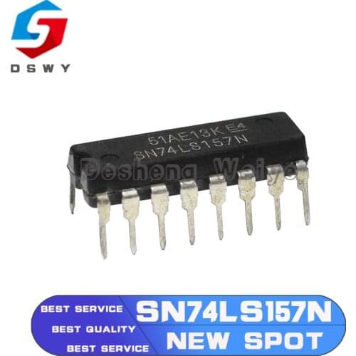 10Pcs SN74LS157N DIP-16 HD74LS157P DIP16 74LS157 DIP SN74LS157
