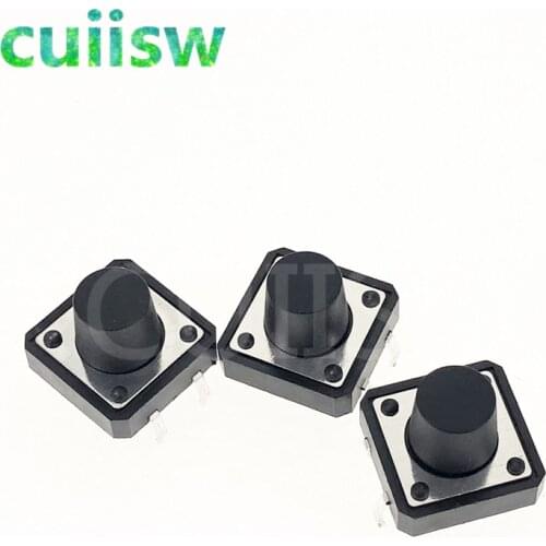 12*12*9MM Tactile Push Button Switch DIP 4PIN Imports of shrapnel (100PCS/Lot)