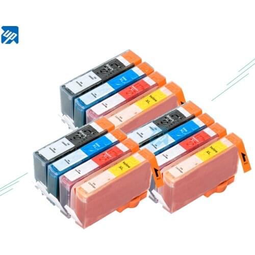 UP 12 x ink cartridge for HP 364 364 XL compatible Ink Cartridges for hp 3070A B209a B210A B010a B109d B109f B109a B110c