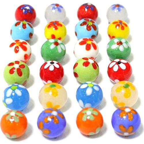 Home Decor Collection Creative Handmade Glass Marbles Balls 16mm Rarity Children Puzzle Game Toys Cute New Year Gifts For Kids