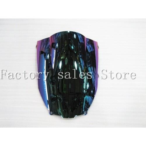 For Kawasaki Ninja ZX6R ZX-6R 636 2000 2001 2002 iridium Windshield WindScreen Double Bubble zx6r 00 01 02