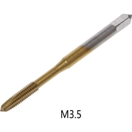 M2/M2.5/M3/M3.5/M4/M5/M6 HSS Metric Straight Flute Thread Screw Tap Plug Tap