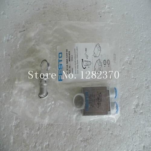 New original authentic FESTO gas fitting VFOF-LE-BAH-G18-Q6 spot 8001459 --2pcs/lot