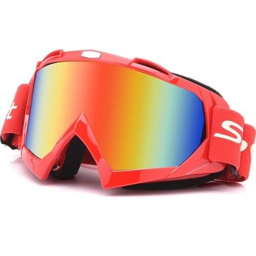 Motorcycle Glasses Colorful Clear Lens Motorbike Eye Protection Universal Moto Dirt Pit Bike Off-road Racing Motocross Goggle