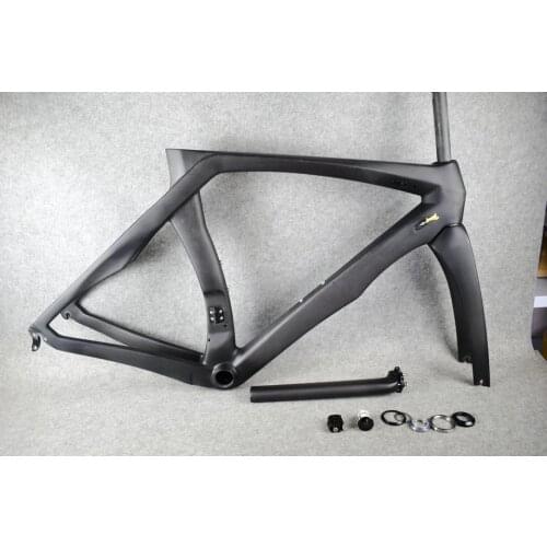 Orange THE ONE Shiny carbon road frame Road bicycle frame 3K/1K