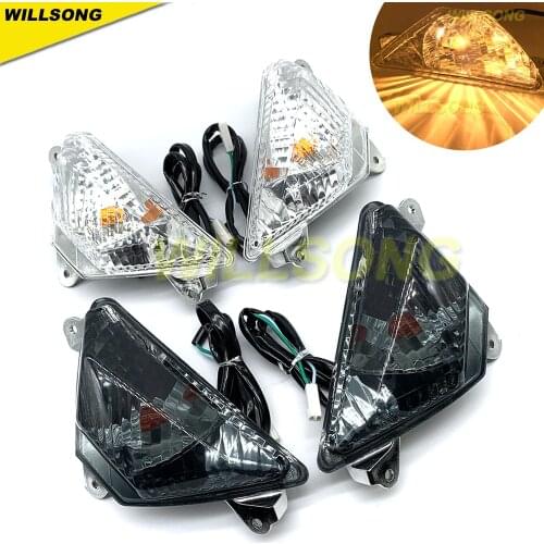 Front Turn Signal Light Lamp Blinker Indicator Bulb For KAWASAKI NINJA 250/300/400/650/1000 ZX6R Motorcycle Accessories Lighting