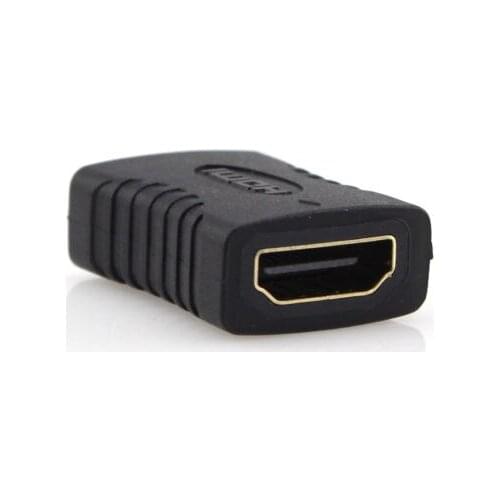 HDMI Female To Female F/F Coupler Extender Adapter Plug for 1080P Cable Extension Connector Converter 300pcs/lot