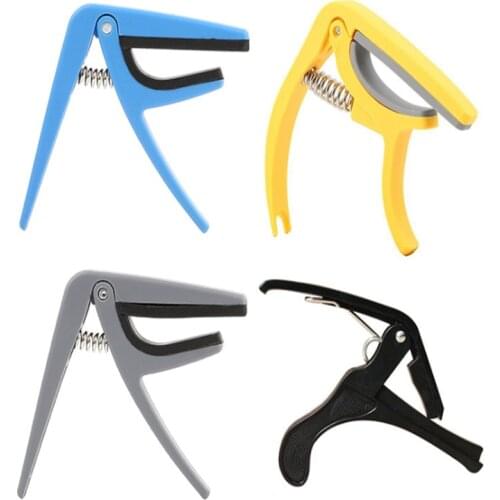 Professional Ukulele Capo 4 Strings Hawaii Guitar Capos Single-handed Quick Change Ukelele Capo Guitar Parts & Accessories