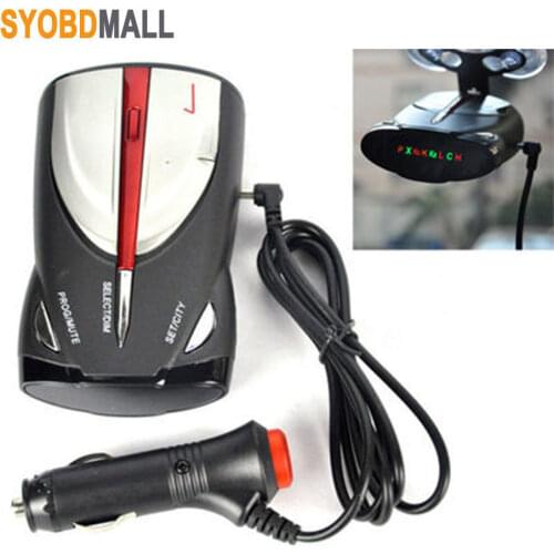 16 Band Car Radar Detector 360 Angle Detection XRS9880 Electronic Dog With Sucker Bracket Non-Slip Mat Laser Voice Alert radar
