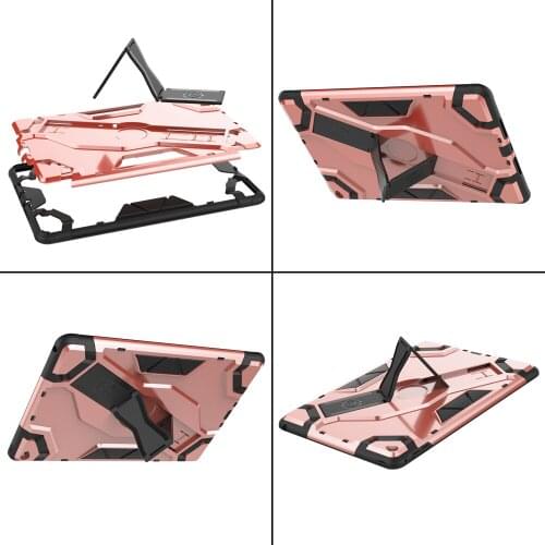 Shockproof Kids Child Handle Foam for iPad6 Case TPU+PC hard Cover for Apple iPad 6 air 2 Tablet Stand Cover +pen