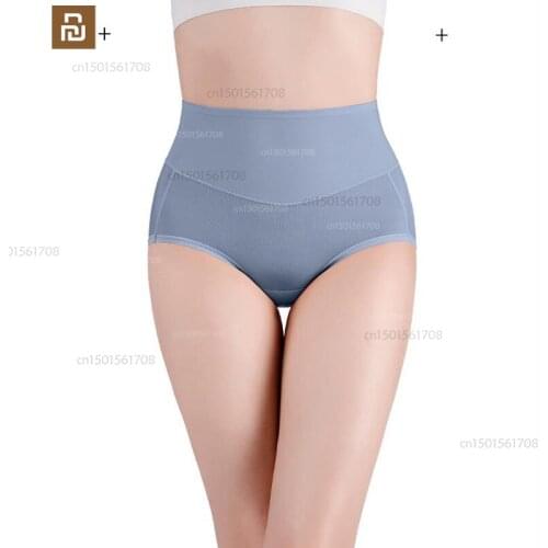 Xiaomi panties women ice silk thin cotton silk linen antibacterial high-waist hip-hip invisible triangle shorts