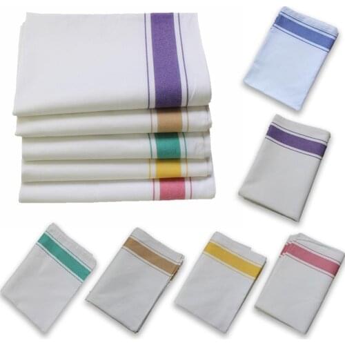 1PC Dish Towels Practical Kitchen Super Absorbent Lint-free Multipurpose Large Cotton Blend Wipe Cleaning Cloth Easy Wash Rags