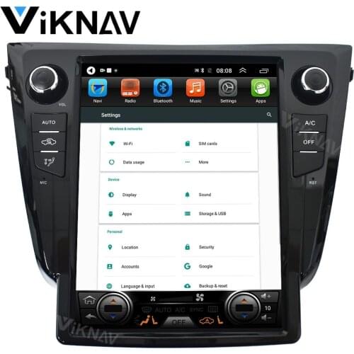 12.1" For-Nissan X-TRAIL 2013-2017 car multimedia player 2din android radio autoradio GPS navigation MP4 player vertical screen