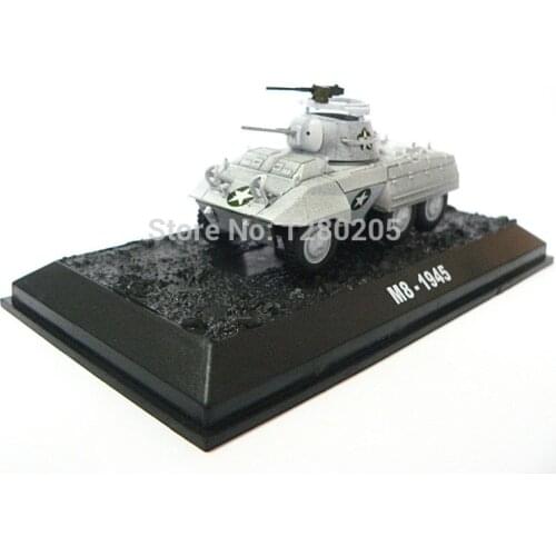 12016 NEW die cast 1/72 tank models M8 Greyhound light armored car 1945 military truck model kids toys collection
