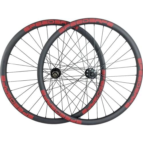29er MTB XC carbon tubeless wheelset 28mm asymmetric Novatec D791SB D792SB 12X100 15X100 12X142 9mm QR gravel mountain wheels