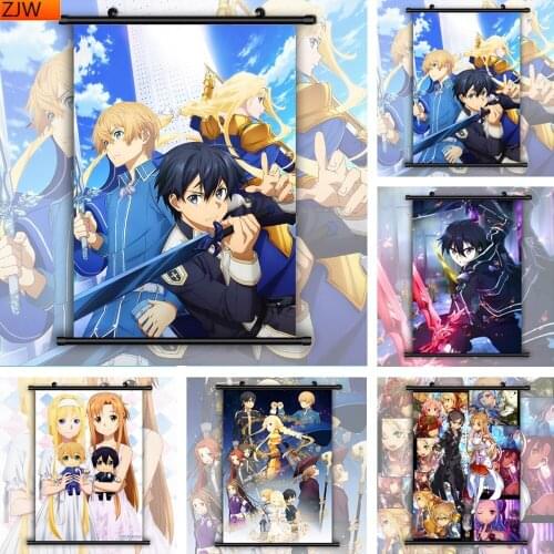 5D Sword Art Online Anime Manga Diamond Mosaic Diamond Painting Diamond Mosaic DIY Full Diamond Embroidery Home Decor