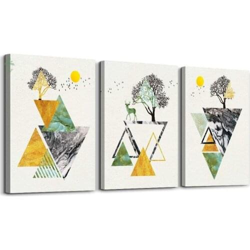 Abstract Minimalist Art Oil Paintings Print Art Interior Decor On Canvas