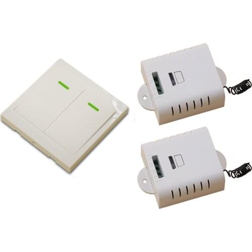 AC85V-250V Wireless Remote Control Switch 1CH Relay Receiver Remote Switch Wall Transmitter Radio Controlled Switch