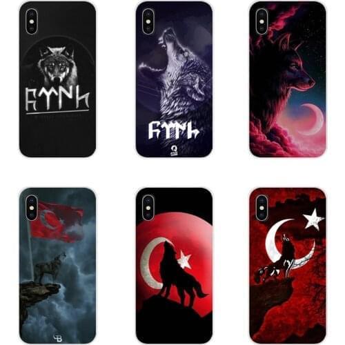 Turkey Flag Wolf Accessories Phone Cases Covers For Samsung Galaxy A3 A5 A7 A9 A8 Star A6 Plus 2018 2015 2016 2017