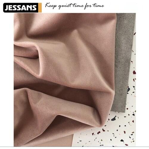 Customized Nordic Style Velvet Curtains for Living Room Cinnamon Powder Royal Silk Powder Purple Wedding Room Bedroom Flannel