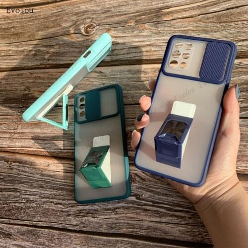 Camera Lens Protection Case for Samsung S21 Ultra M31 M21S A52 A82 A42 A32 A12 M51 S20 FE Support Magnetic Car Holder Phone Case