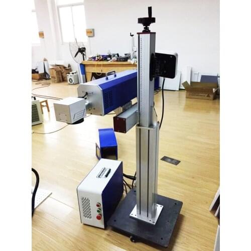 CO2 laser marker flying online laser marking machine high speed/efficiency for industory online production