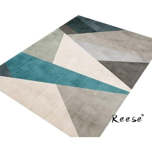 Geometric Modern Art Living Room Carpets Home Nordic Bedroom Bedside Blanket Area Rug Large Soft Study Room Teppich Rugs Floor