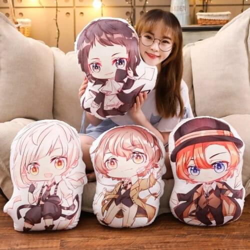 Lovely Cartoon Anime Plush Toys Original Anime Peripheral Violet Everlasting Garden Rose Orient Double-sided Dolls Stuffed toys