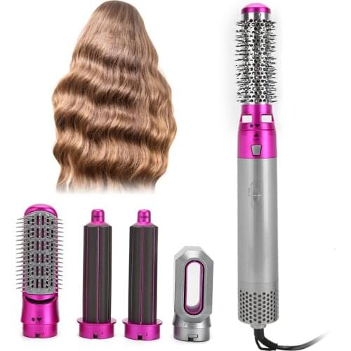 Hair Dryer Comb Multi‑Functional Hair Curling Straightening Hair Styling Comb Tool