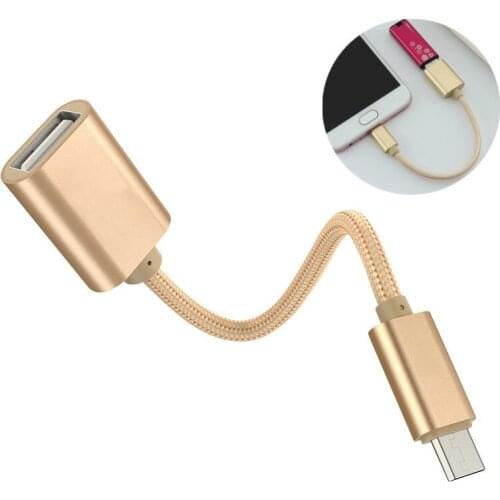 New 15cm USB C to USB Adapter OTG Cable USB Type C Male to USB 2.0 Female Cable Adapter for MacBook Pro Samsung Type-C Adapter