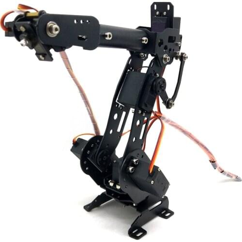 New Colorful Mechanical Arm A4,7 Axis Rotating Smart Robot High Torque Servo .ABB Arm Model.For DIY .Robot Competition