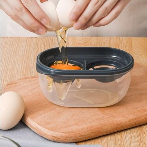3 Colors Plastic Egg Separator White Yolk Sifting Home Kitchen Chef Dining Cooking Gadget Kitchen Egg Tools Egg White Separator