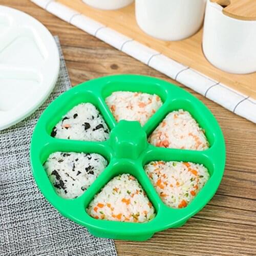 Portable Japanese Roll Sushi Maker Rice Mold Kitchen Tools Rice Ball Bento Box DIY Handmade Nori Sushi Rice Ball Mould 1PC