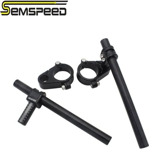 Motorcycle Handle Bar Adjustable Solid Handlebar 48mm 51mm 53mm 58mm BMW S1000RR S1000R R1200GS Adventure K1600 GT HP2 Megamoto