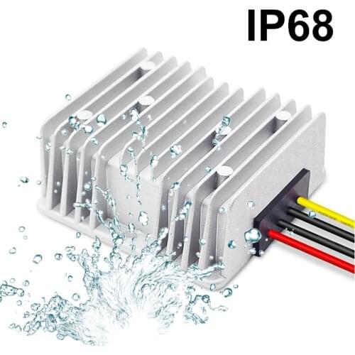 Waterproof 6V 12V Inverter Power Supply Converter DC/DC Step-up 6V/8V/10V to 12V5A Control Car Module 12V Converter for Car