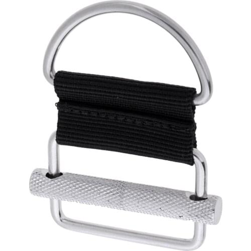 1 Pcs Stainless Steel Technical Scuba Diving Standard BCD Weight Belt Buckle With D Ring Free Diving Accessories Replacement