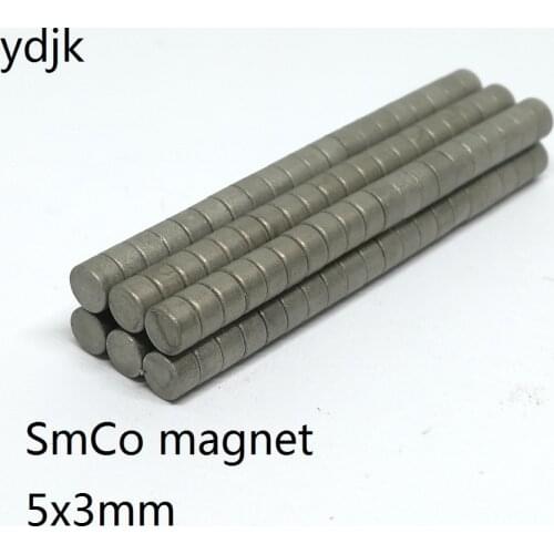 10 20 50 100PCS/LOT SmCo Magnet 5*3 High temperature resistant 350 degree 5 x 3 super strong mm Magnets 5x3