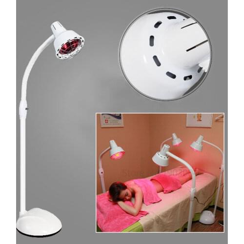 220V Temperature Adjustable 275W Infrared Heat Lamp For Muscle Pain And Cold Relief Light Therapy Infra Care