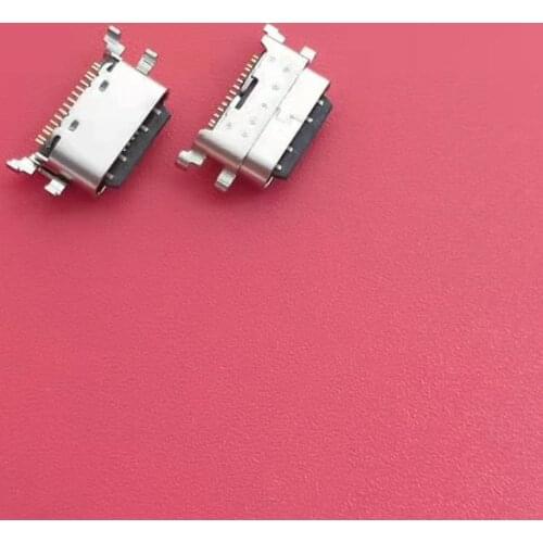 50pcs/lot Type C Micro USB Jacks Charging Port Charger Dock Plug In Socket Connector For Motorola Moto One Fusion