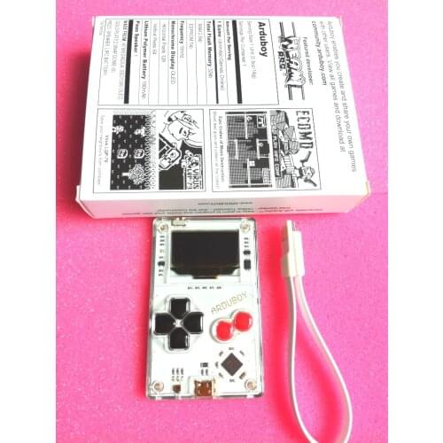 Arduboy Open Source Game Development Board Eletrônico Diy Programável Game Console Retro Handheld See-1687A Spot Para Nintendo