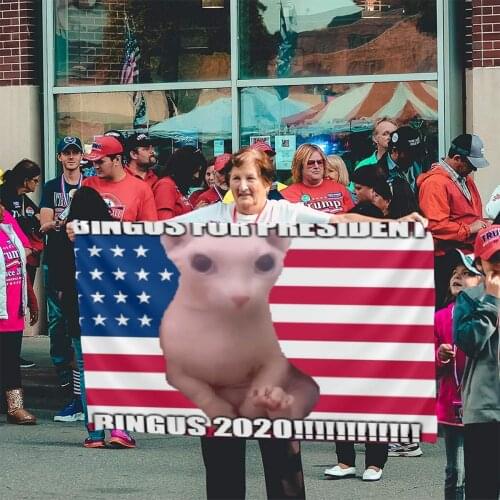 Bingus Text 260 Flag Banner Home Outdoor Gift Party Farmhouse Montenegro Banner Custom