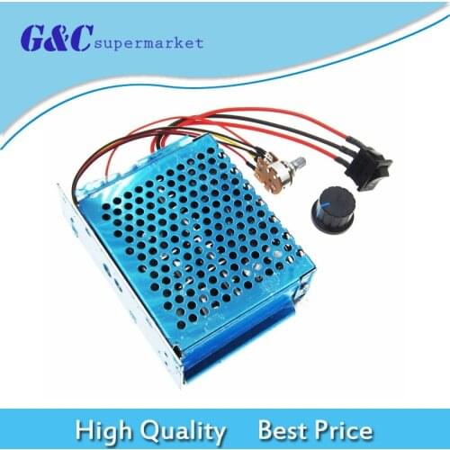 DC 10-50V PWM Motor Speed Controller CW CCW Reversible Pulse Driver Module 40A diy electronics