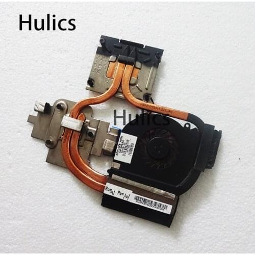 Hulics Original radiator For HP pavilion dv6 dv7 DV6-7000 DV7-7000 laptop cpu coolling fan Heatsink Cooler 682061-001