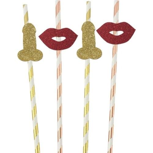JQSYRISE Straws For The Holidays