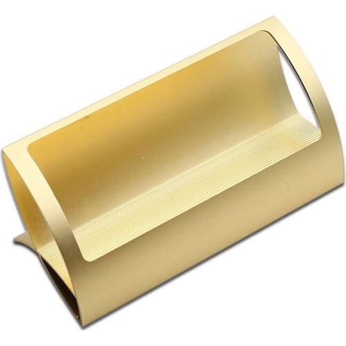 Metal ID Name Cards Holder Display Stand Office Desk Business Card Holder Organizer Storage Box