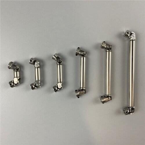 Metal Transmission Shaft CVD Universal Joint for 1/14 Tamiya RC Truck Car SCANIA VOLVO ACTROS MAN LESU Hino Iveco DIY Part