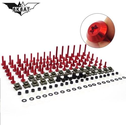Motorcycle full set modified screws For honda dio bmw f800r yamaha r6 ktm exc For suzuki ltz 400 kawasaki z750 ducati scrambler